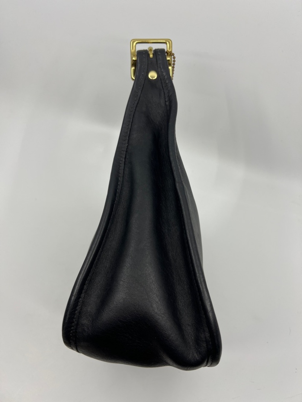 Vintage Coach Janice’s Legacy shoulder bag Black Glove Tanned Leather 9950 - Picture 6 of 16